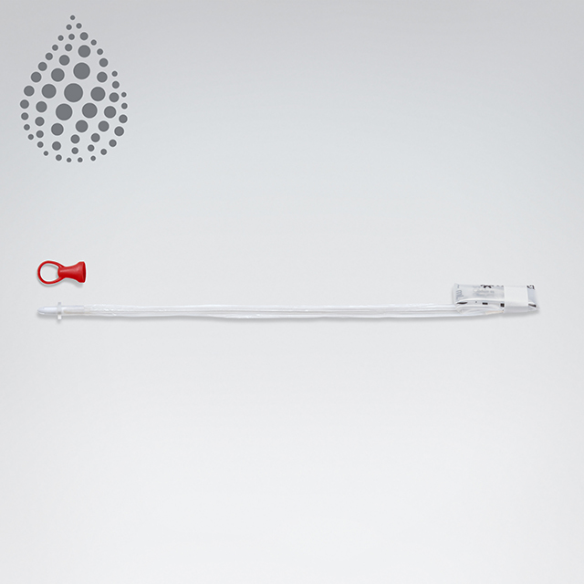 VaPro Plus™ F-Style berührungsfreier intermittierender Einmalkatheter mit Auffangbeutel 40cm